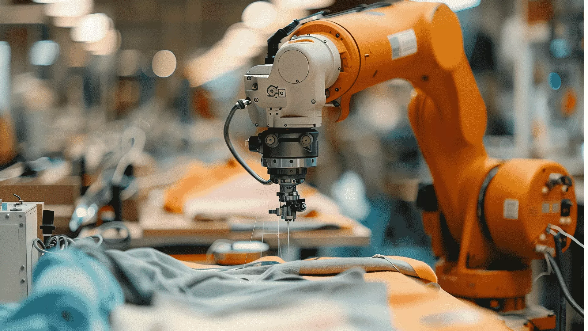 Roboter in Textilbranche